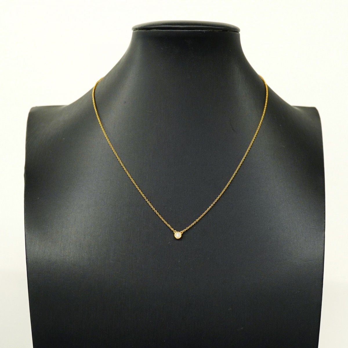 Tiffany & Co Necklace by the Yard 18k Yellow Gold Diamond — view 6