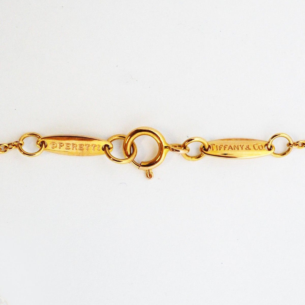 Tiffany & Co Necklace by the Yard 18k Yellow Gold Diamond — view 4