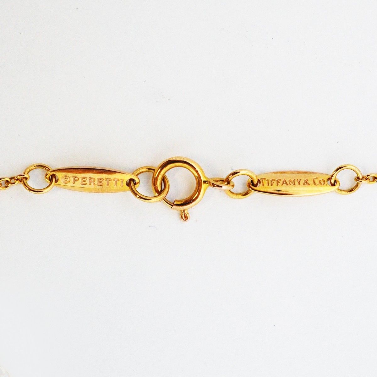 Tiffany & Co Necklace by the Yard 18k Yellow Gold Diamond — view 4
