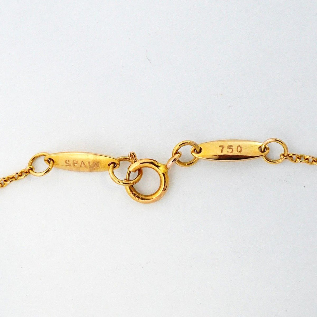 Tiffany & Co Necklace by the Yard 18k Yellow Gold Diamond — view 5