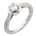 Chanel Ring Camellia Platinum Diamond