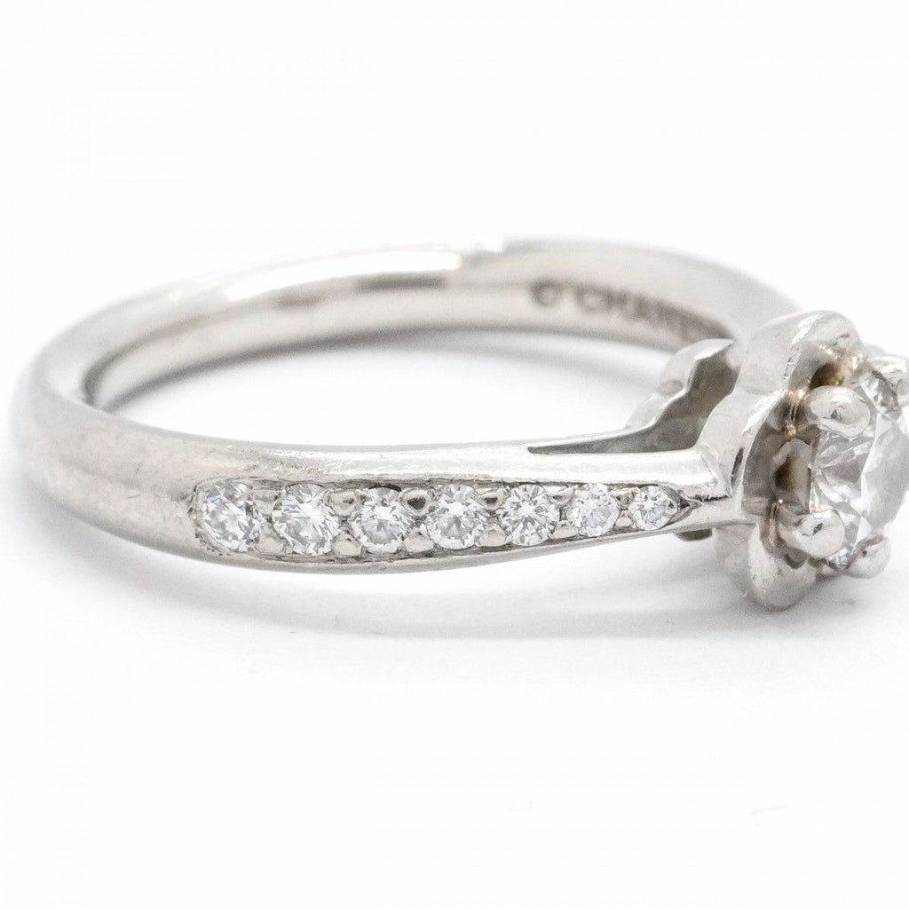 Chanel Ring Camellia Platinum Diamond — view 9