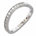Chanel Ring Ribbon de Half Eternity Platinum Diamond