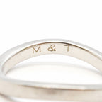 Chanel Ring Ribbon de Half Eternity Platinum Diamond — view 5