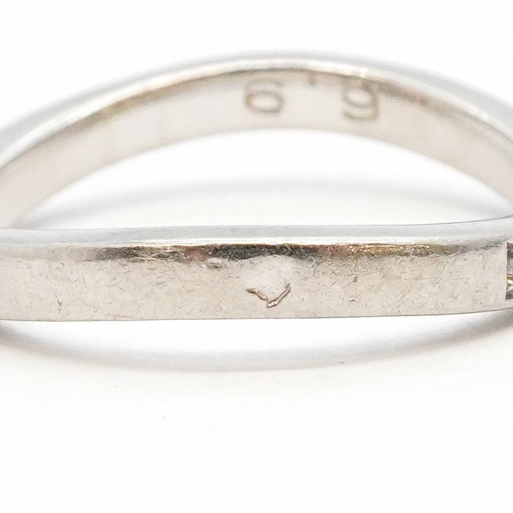 Chanel Ring Ribbon de Half Eternity Platinum Diamond — view 7