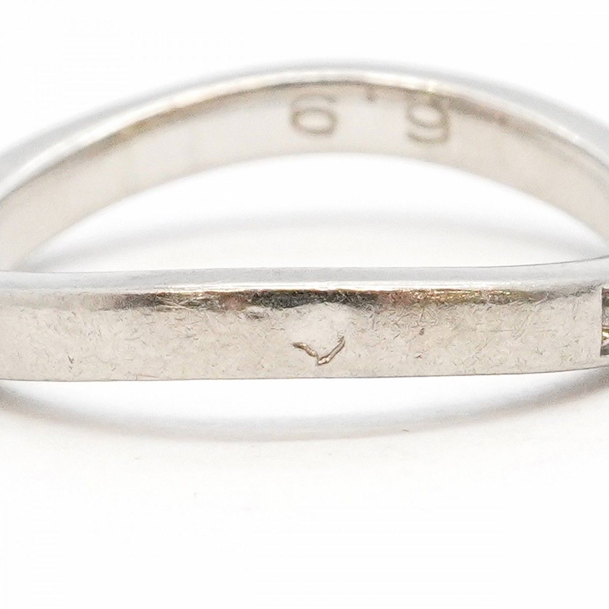 Chanel Ring Ribbon de Half Eternity Platinum Diamond — view 7