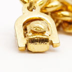 Dior Necklace CD Logo Gold Plated Rhinestone — view 5