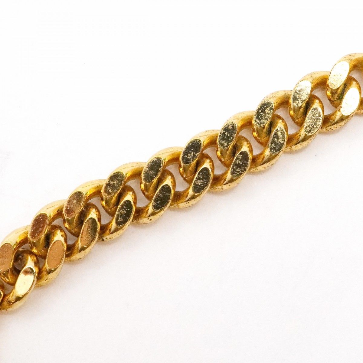 Dior Necklace CD Logo Gold Plated Rhinestone — view 9