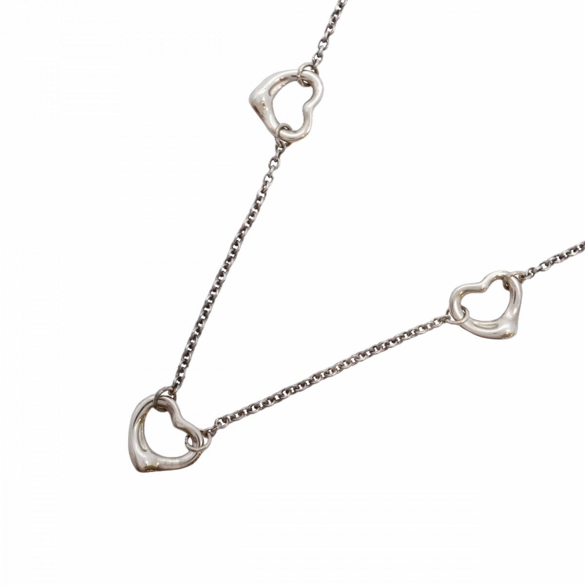 Tiffany & Co Necklace Open Silver