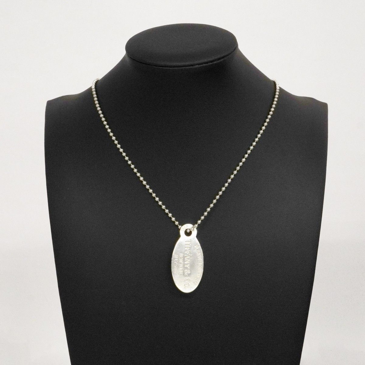 Tiffany & Co Necklace Return to Ball Chain Oval Silver — view 7