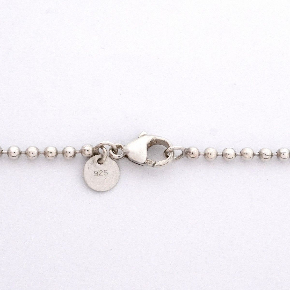 Tiffany & Co Necklace Return to Ball Chain Oval Silver — view 4