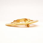 Chanel Brooch Vintage CC Logo Round — view 3