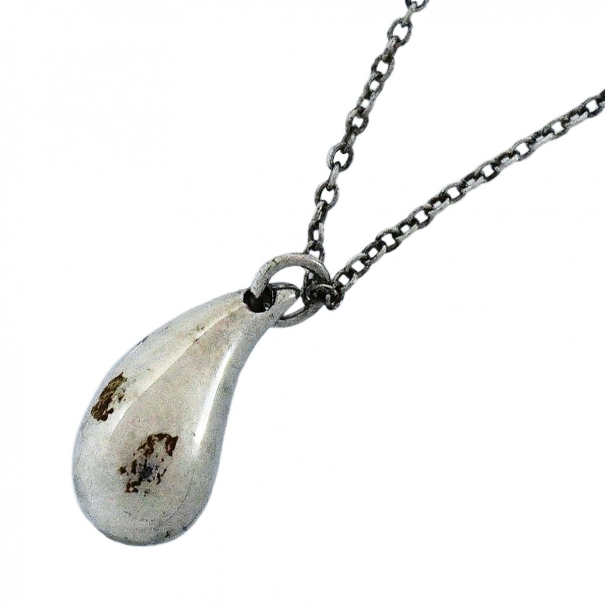 Tiffany & Co Necklace Teardrop Silver