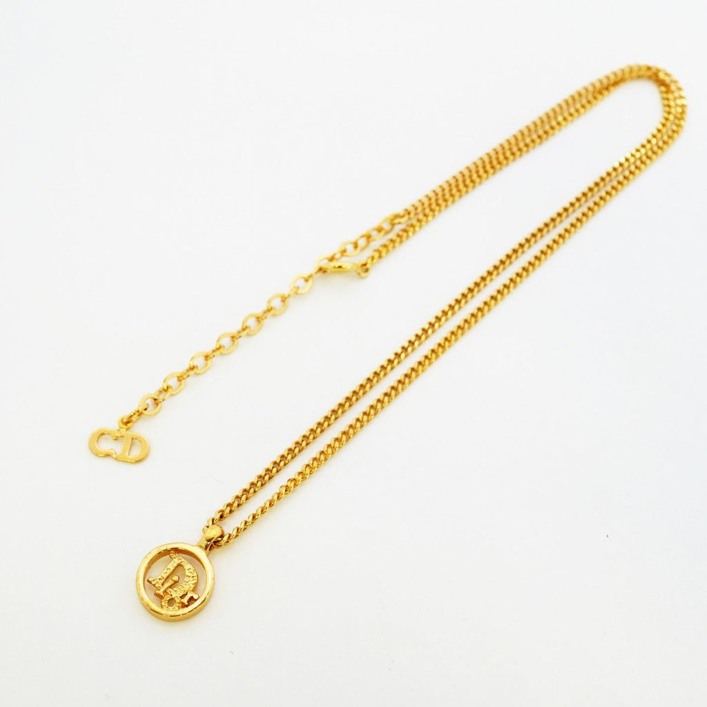Dior Necklace Logo Gold Plated — view 3