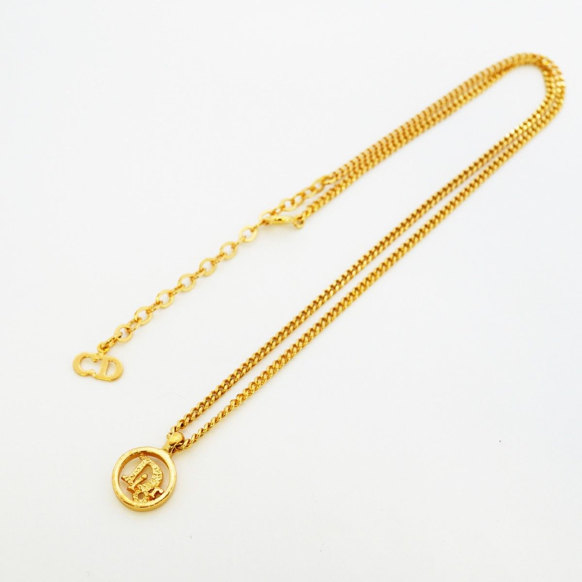 Dior Necklace Logo Gold Plated — view 3