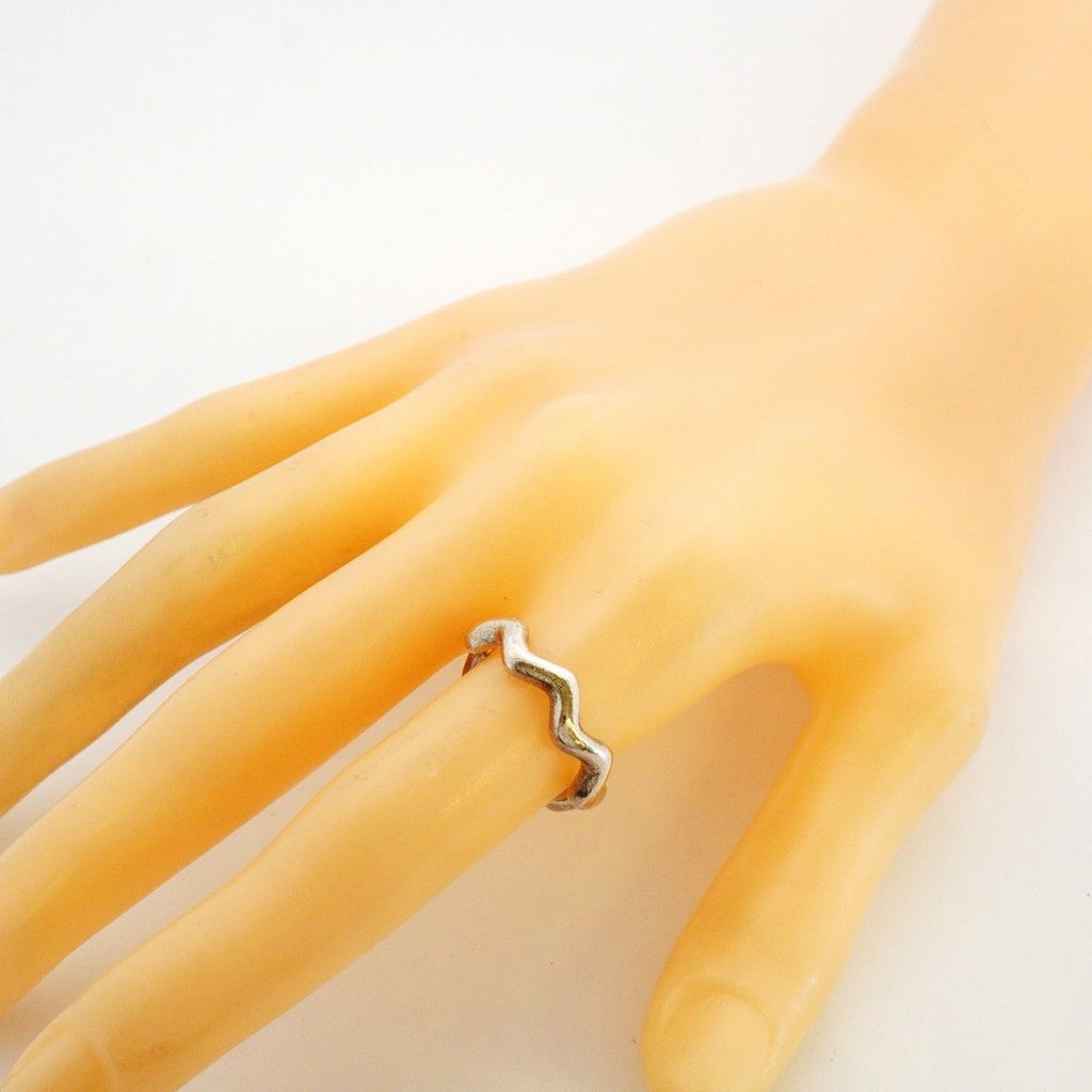 Tiffany & Co Ring Zigzag 925 Sterling Silver — view 6