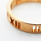 Tiffany & Co Ring Atlas Earrings 18k Pink Gold Diamond No 10 — view 8