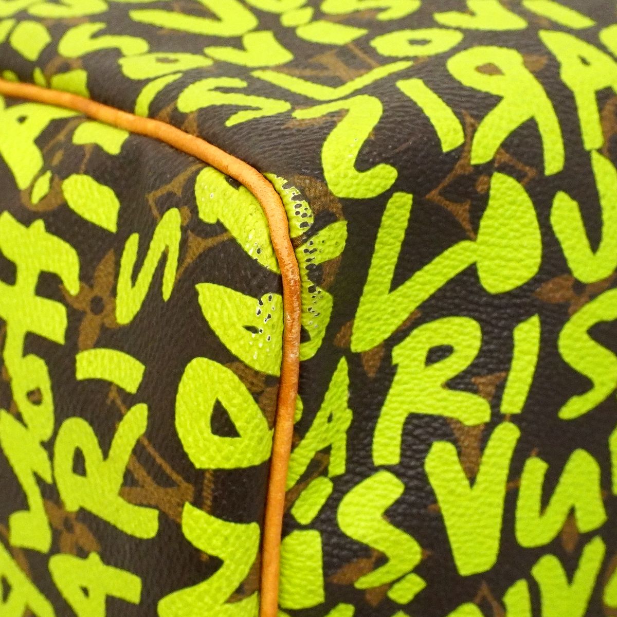 Louis Vuitton Handbag Monogram Graffiti Speedy 30 Vert — view 6