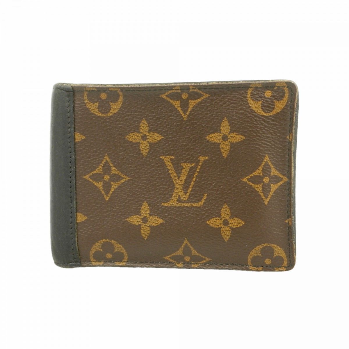 Louis Vuitton Wallet Monogram Macassar Portefeuille Mindoro Brown Black