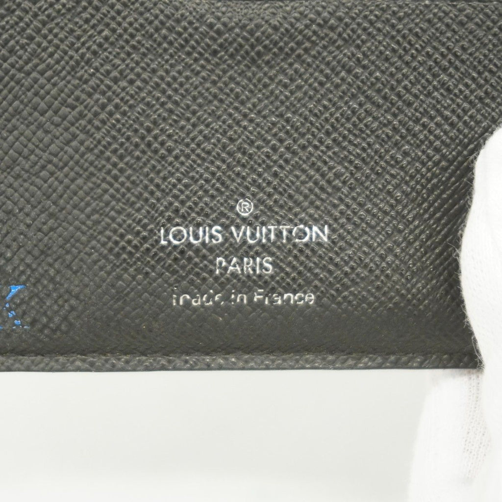 Louis Vuitton Wallet Monogram Macassar Portefeuille Mindoro Brown Black — view 4