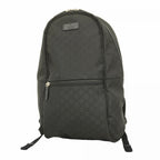 Gucci Backpack GG Nylon Black Silver