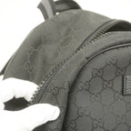 Gucci Backpack GG Nylon Black Silver — view 8