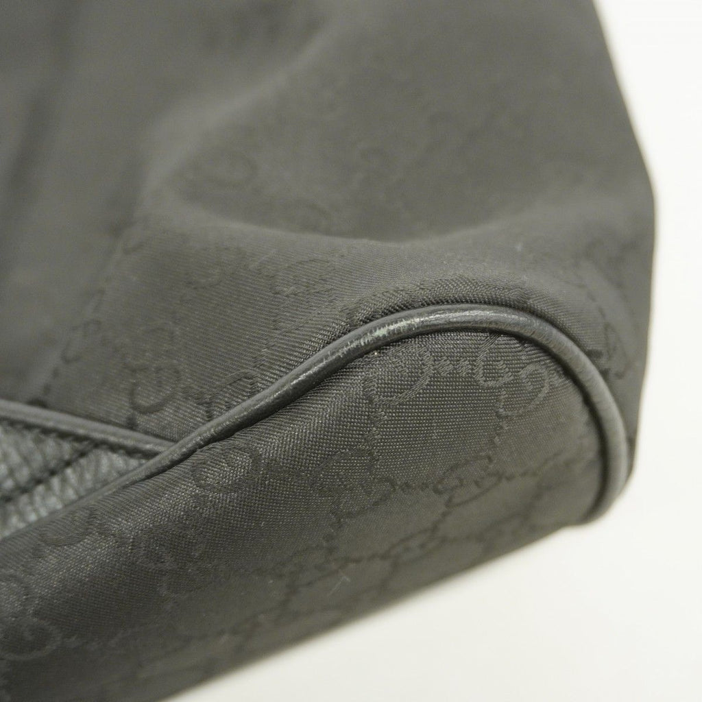 Gucci Backpack GG Nylon Black Silver — view 6
