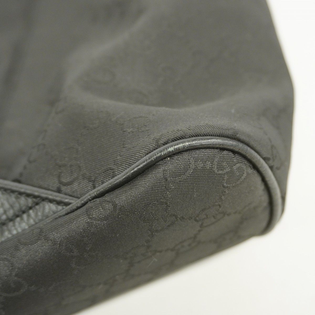Gucci Backpack GG Nylon Black Silver — view 6