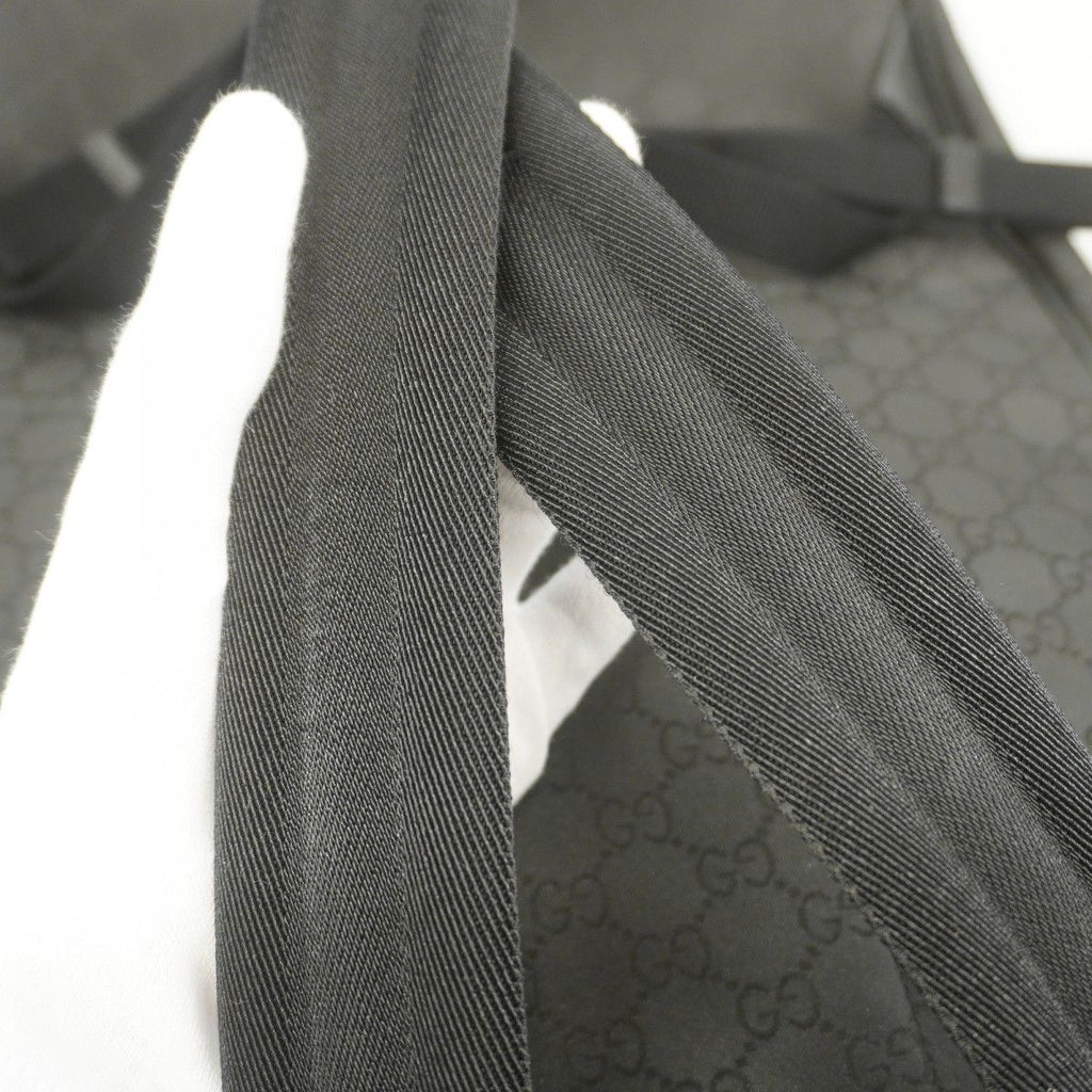 Gucci Backpack GG Nylon Black Silver — view 9