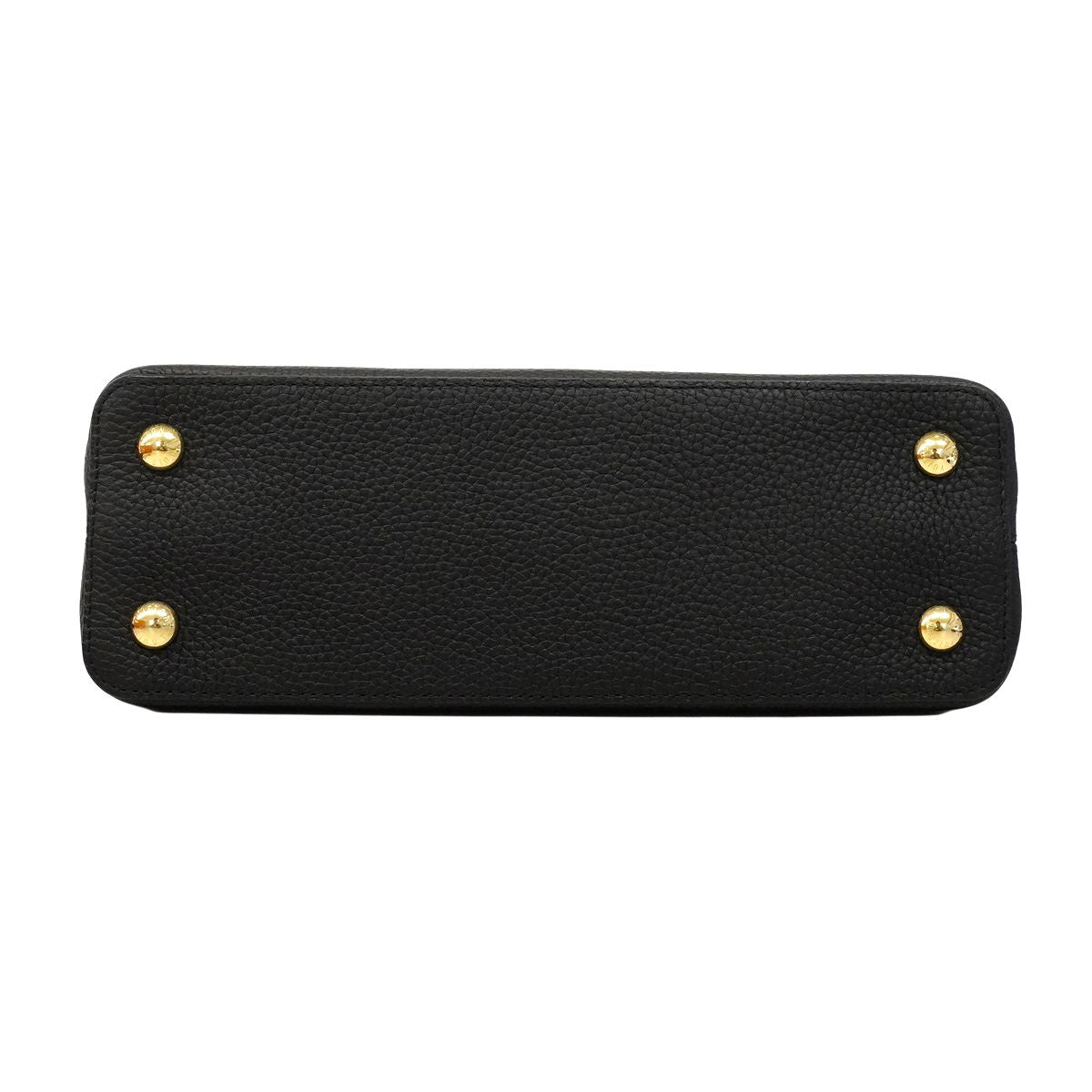 Louis Vuitton Handbag Capucines Black Beige 2-Way — view 3