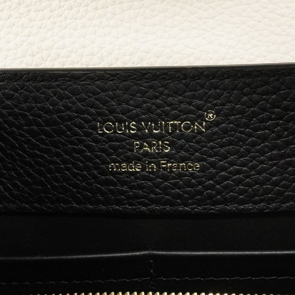 Louis Vuitton Handbag Capucines Black Beige 2-Way — view 5