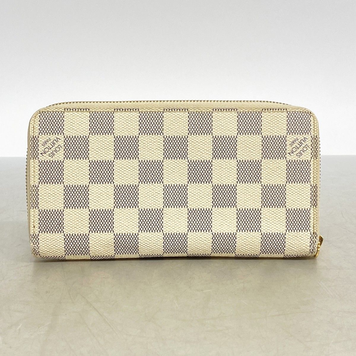 Louis Vuitton Wallet Damier Azur Zippy White — view 8