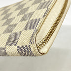 Louis Vuitton Wallet Damier Azur Zippy White — view 6