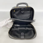 Chanel Vanity Bag Caviar Leather Black Gold 2-Way — view 4