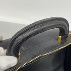 Chanel Vanity Bag Caviar Leather Black Gold 2-Way — view 9