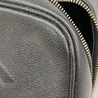 Chanel Vanity Bag Caviar Leather Black Gold 2-Way — view 7