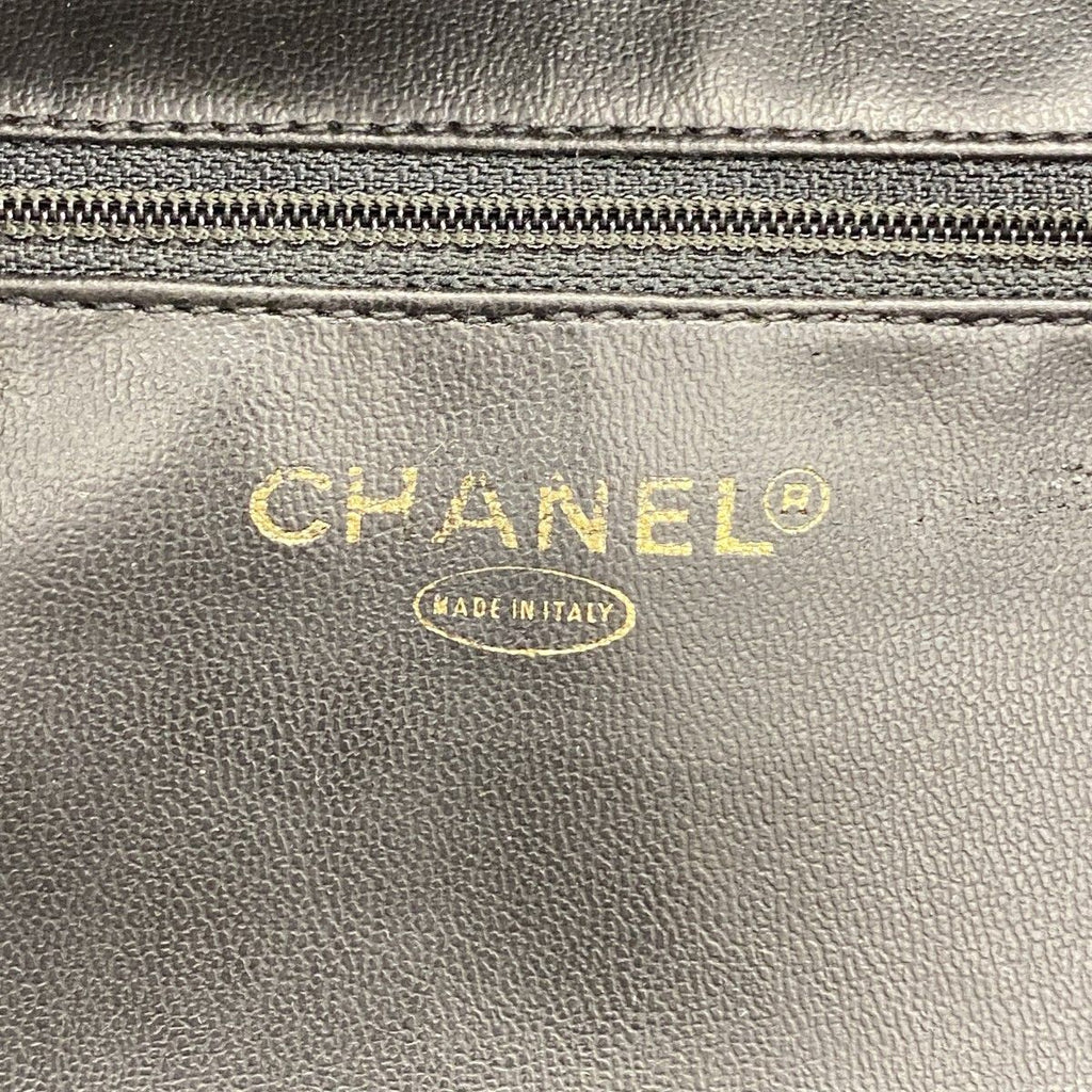 Chanel Vanity Bag Caviar Leather Black Gold 2-Way — view 5