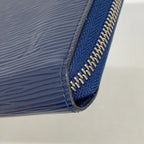Louis Vuitton Wallet Epi Zippy Andigo Blue — view 6