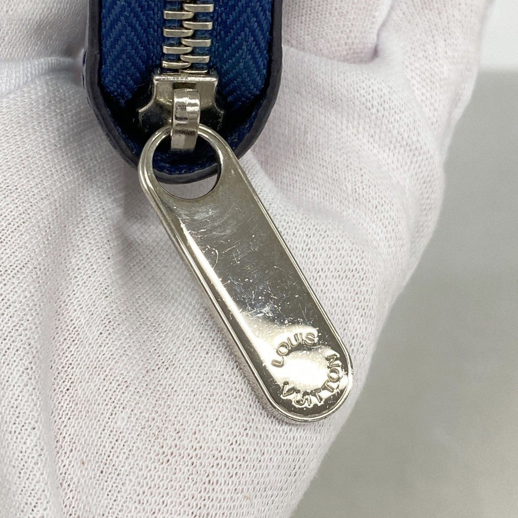 Louis Vuitton Wallet Epi Zippy Andigo Blue — view 7