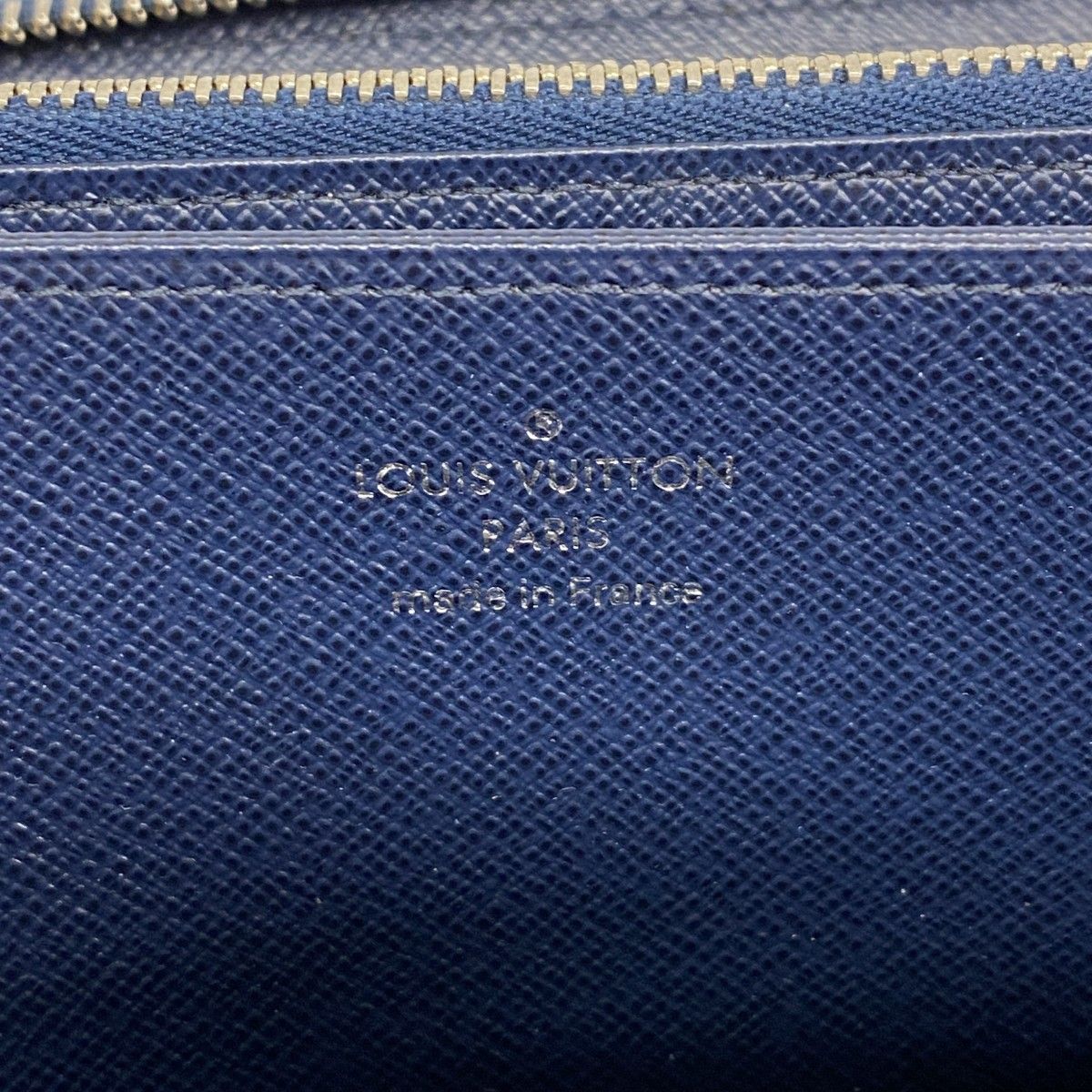 Louis Vuitton Wallet Epi Zippy Andigo Blue — view 4