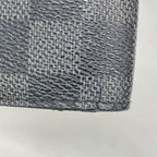 Louis Vuitton Wallet Damier Graphite Portefeuille Brazza Black Gray — view 6