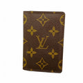 Louis Vuitton Card Case Monogram Organizer de Poche Brown