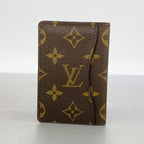 Louis Vuitton Card Case Monogram Organizer de Poche Brown — view 7