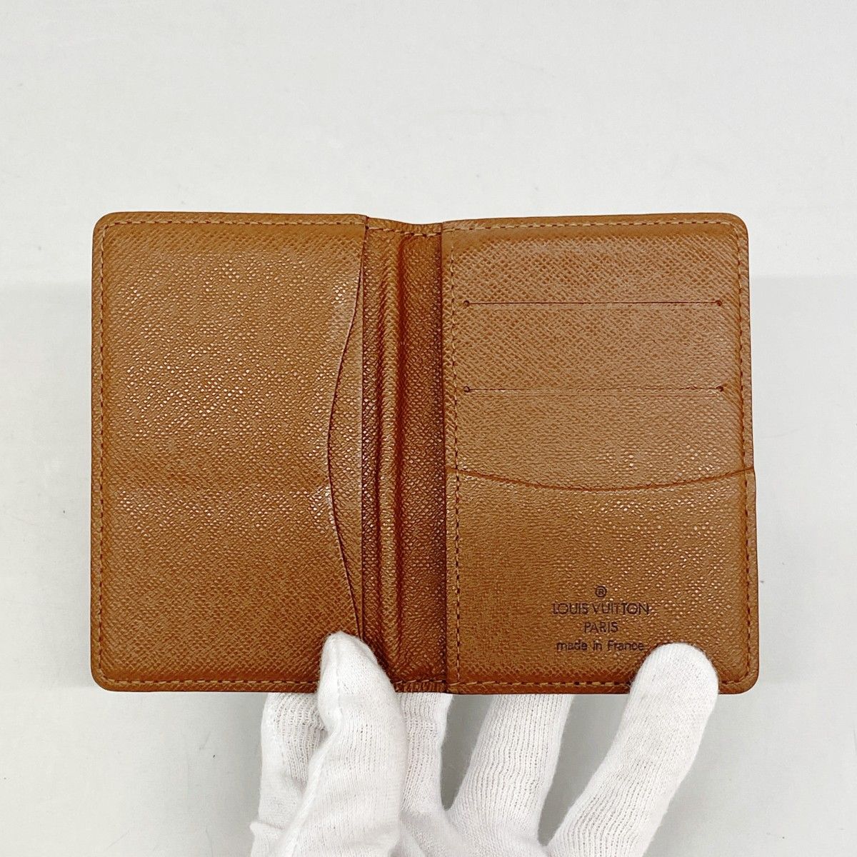 Louis Vuitton Card Case Monogram Organizer de Poche Brown — view 3