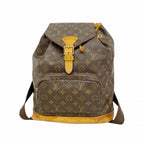 Louis Vuitton Backpack Monogram Montsouris GM Brown