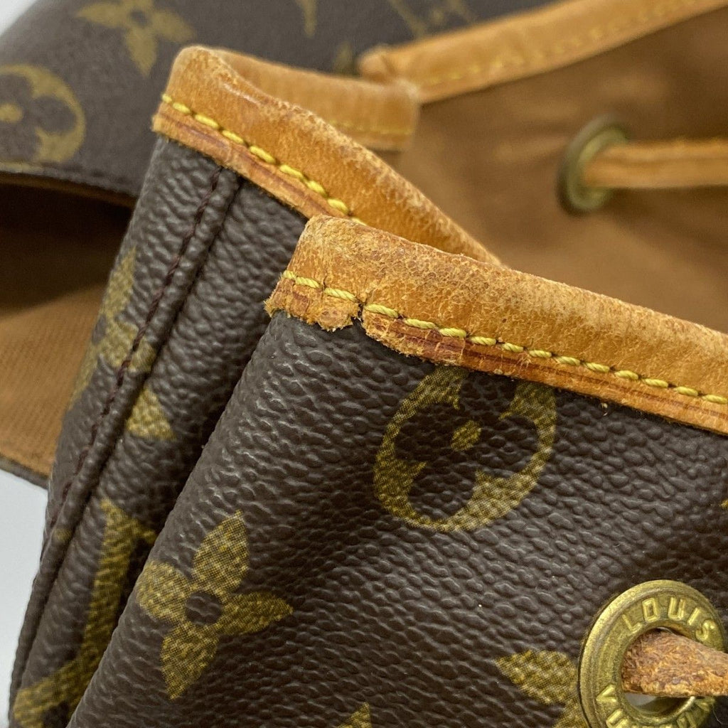 Louis Vuitton Backpack Monogram Montsouris GM Brown — view 7