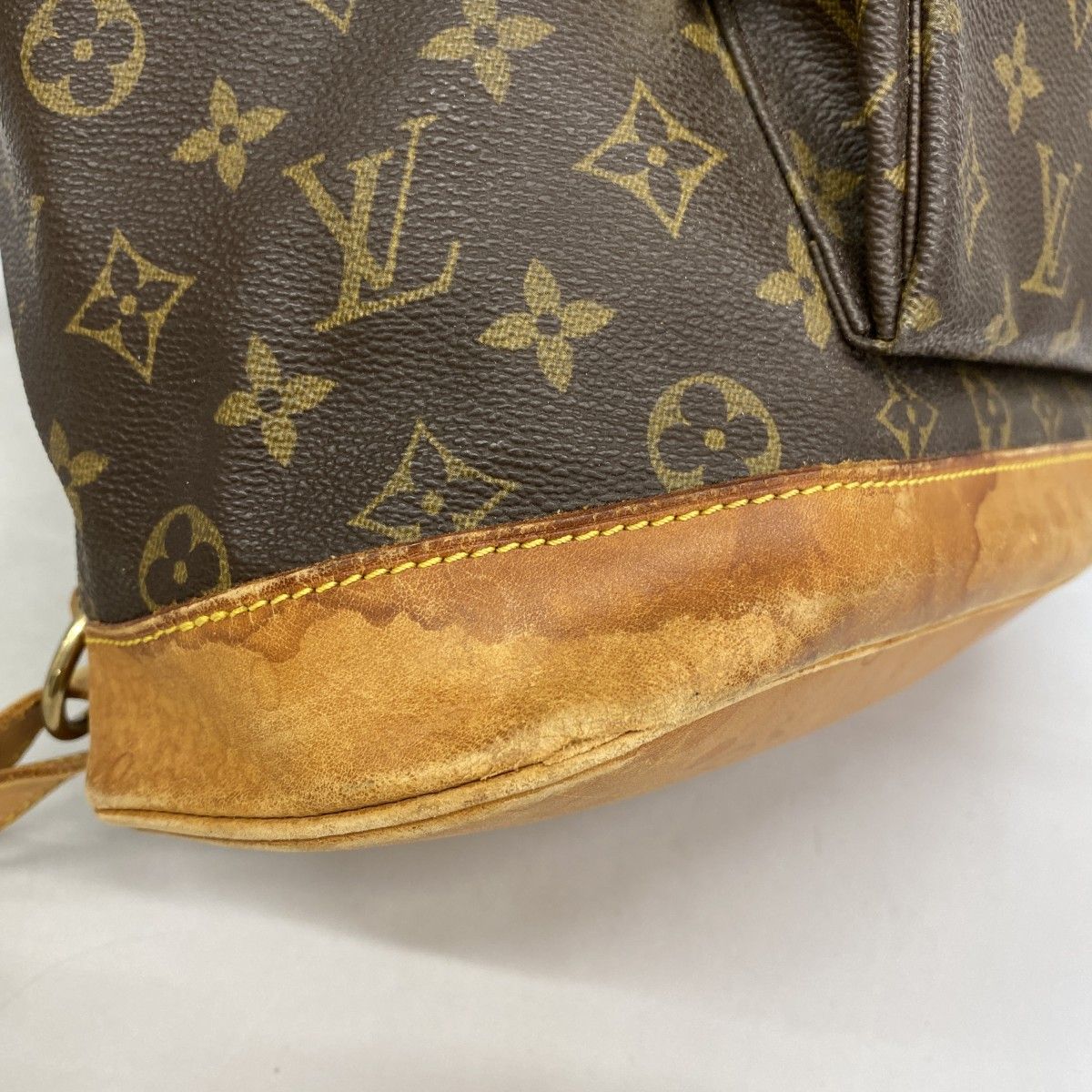 Louis Vuitton Backpack Monogram Montsouris GM Brown — view 6