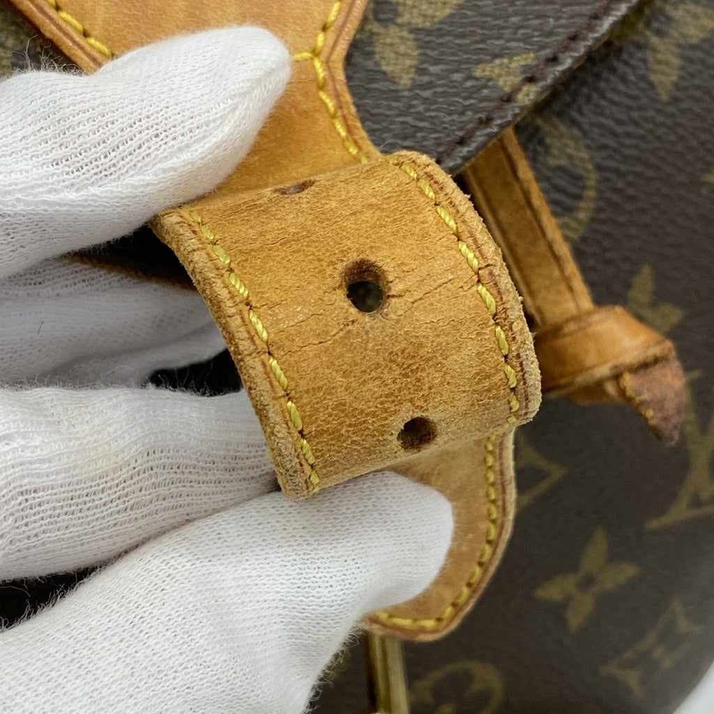 Louis Vuitton Backpack Monogram Montsouris GM Brown — view 9