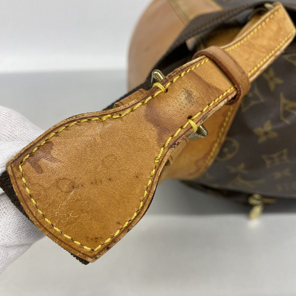 Louis Vuitton Backpack Monogram Montsouris GM Brown — view 8