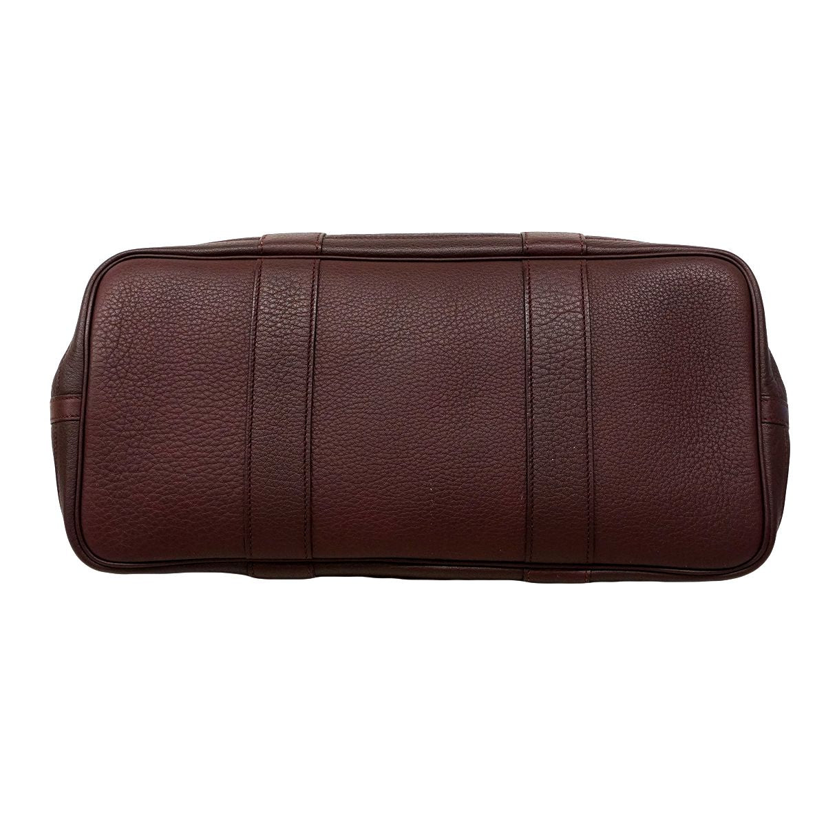 Hermes Tote Garden Party PM Negonda Bordeaux Silver — view 3